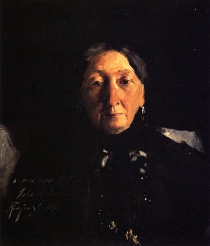 Madame Frencois Buloz by John Singer Sargent Oil Painting