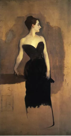Madame Gautreau Unfinished by John Singer Sargent - Oil Painting Reproduction