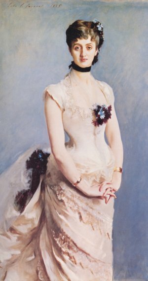 Madame Paul Poirson by John Singer Sargent Oil Painting