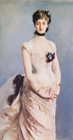 Madame Paul Poirson by John Singer Sargent - Oil Painting Reproduction