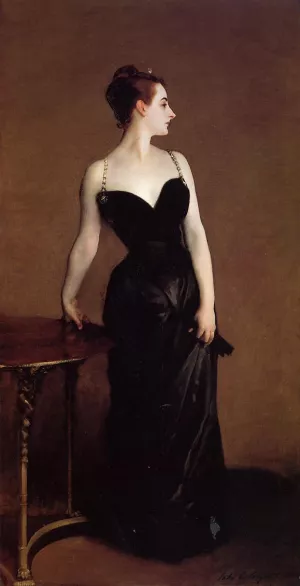 Madame X also known as Madame Pierre Gautreau Oil Painting by John Singer Sargent - Bestsellers