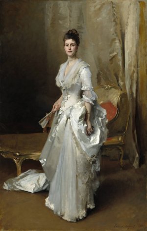 Margaret Stuyvesant Rutherfurd White by John Singer Sargent Oil Painting