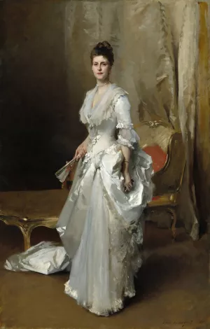 Margaret Stuyvesant Rutherfurd White by John Singer Sargent Oil Painting