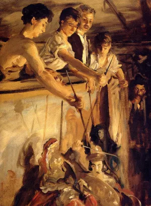 Marionettes by John Singer Sargent Oil Painting
