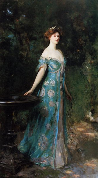 Millicent, Duchess of Sutherland by John Singer Sargent - Hand-Painted Oil Painting Reproduction