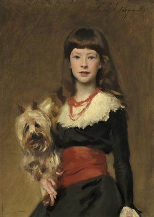 Miss Beatrice Townsend by John Singer Sargent Oil Painting