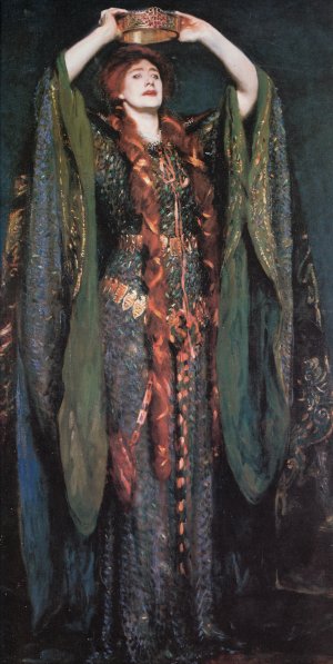Miss Ellen Terry as Lady Macbeth Oil painting by John Singer Sargent