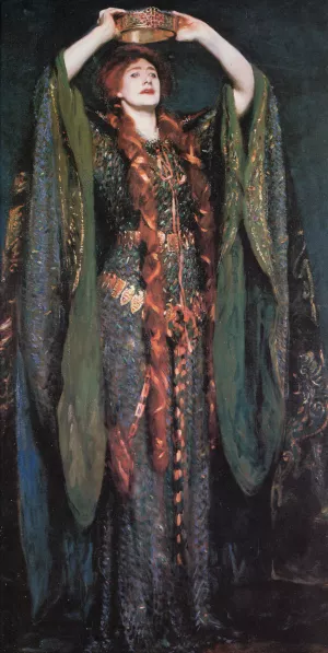 Miss Ellen Terry as Lady Macbeth by John Singer Sargent Oil Painting