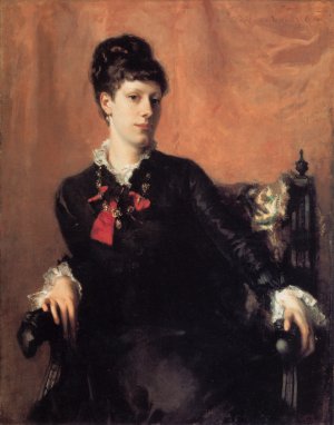 Miss Frances Sherborne Ridley Watts by John Singer Sargent Oil Painting