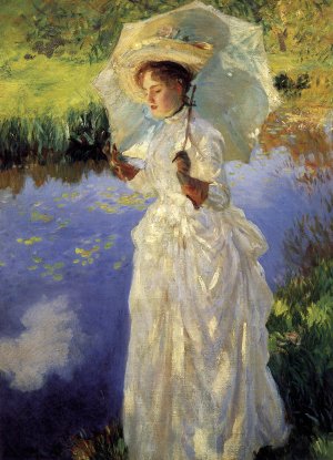 Morning Walk by John Singer Sargent Oil Painting