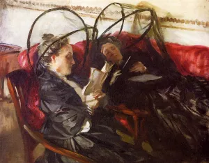 Mosquito Nets Oil painting by John Singer Sargent