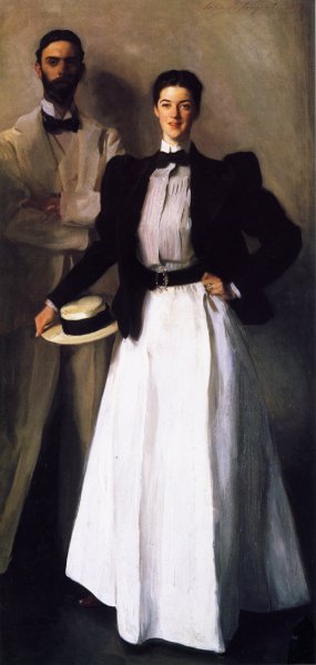 Mr. and Mrs. I. N. Phelps Stokes by John Singer Sargent Oil Painting