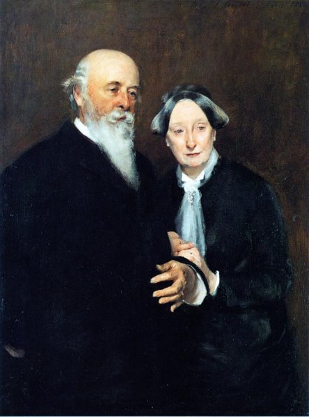 Main Product Photo of Mr. and Mrs. John W. Field Painting by John Singer Sargent