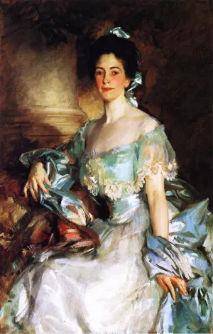 Mrs. Abbott Lawrence Rotch by John Singer Sargent - Oil Painting Reproduction