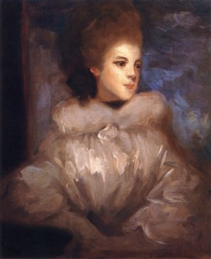 Mrs. Abington after Sir Joshua Reynolds by John Singer Sargent Oil Painting