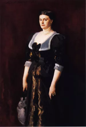 Mrs. Alice Mason by John Singer Sargent - Oil Painting Reproduction