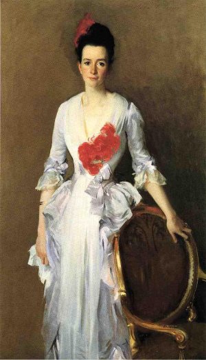 Mrs. Archibald Douglas Dick nee Isabelle Parrott 1863-1xxx by John Singer Sargent Oil Painting