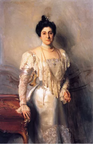 Mrs. Asher Wertheimer Flora Joseph by John Singer Sargent - Oil Painting Reproduction