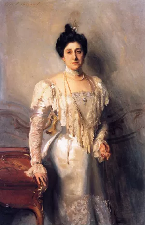 Mrs. Asher Wertheimer Flora Joseph by John Singer Sargent Oil Painting