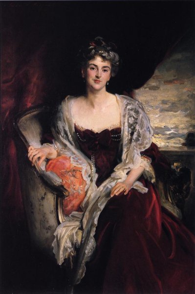 Mrs. Augustus Allusen Osma Mary Dorothy Stanley by John Singer Sargent - Hand-Painted Oil Painting Reproduction