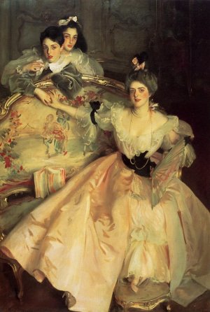 Mrs. Carl Meyer and Her Children by John Singer Sargent Oil Painting
