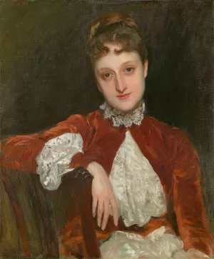 Mrs. Charles Deering by John Singer Sargent Oil Painting