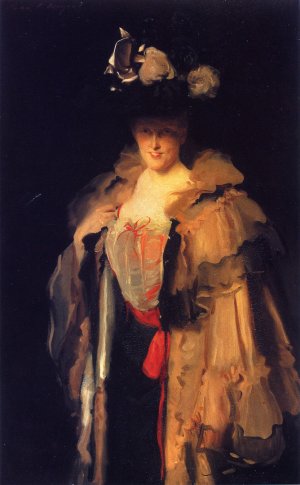 Mrs. Charles Hunter Mary Smyth by John Singer Sargent Oil Painting