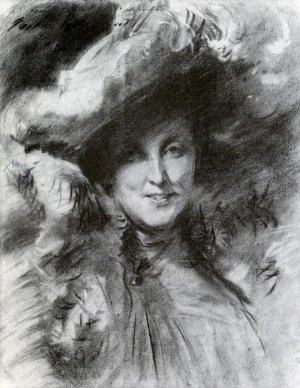 Mrs. Charles Hunter by John Singer Sargent Oil Painting