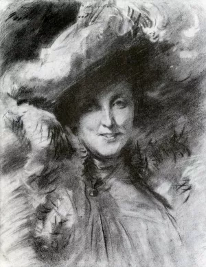 Mrs. Charles Hunter by John Singer Sargent Oil Painting