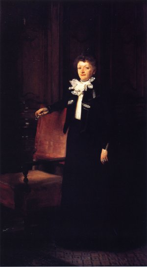 Mrs. Charles Huntington Jane Hudson Sparkes by John Singer Sargent Oil Painting