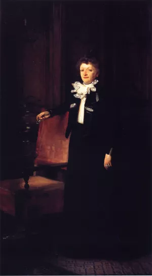 Mrs. Charles Huntington Jane Hudson Sparkes by John Singer Sargent Oil Painting