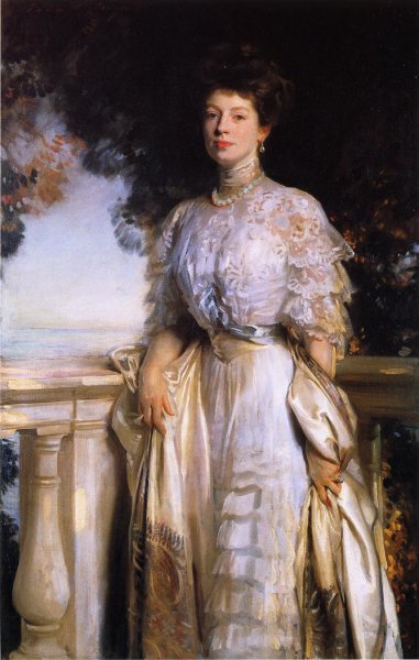 Mrs. Edward Deshon Brandegee by John Singer Sargent - Hand-Painted Oil Painting Reproduction