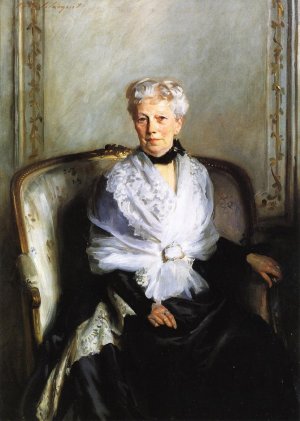Mrs. Edward L. Goetz by John Singer Sargent Oil Painting