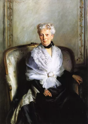 Mrs. Edward L. Goetz by John Singer Sargent - Oil Painting Reproduction
