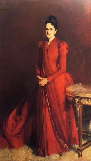 Mrs. Elliott Fitch Shepard also known as Margaret Louise Vanderbilt painting by John Singer Sargent