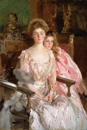 Mrs. Fiske Warren by John Singer Sargent Oil Painting