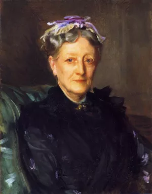 Mrs. Frederick Mead Mary Eliza Scribner painting by John Singer Sargent