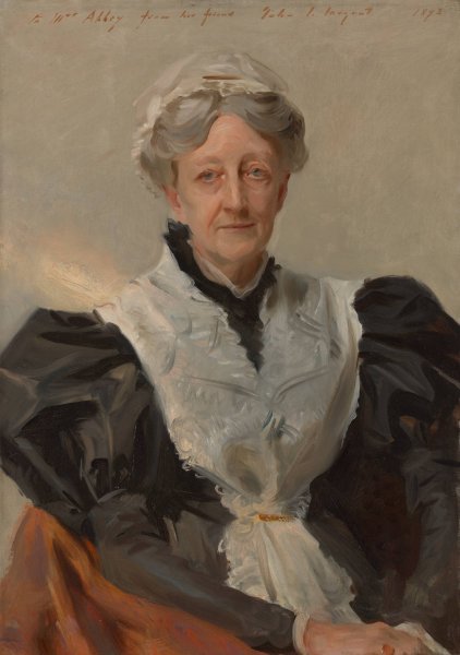 Mrs. Frederick Mead  by John Singer Sargent - Hand-Painted Oil Painting Reproduction