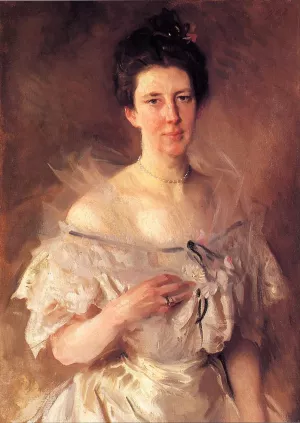 Mrs. Gardiner Greene Hammond Esther Fiske Hammond by John Singer Sargent - Oil Painting Reproduction