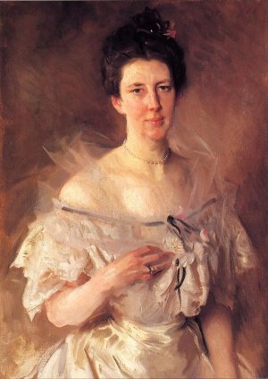 Mrs.Gardiner Greene Hammond Esther Fiske Hammond Oil painting by John Singer Sargent