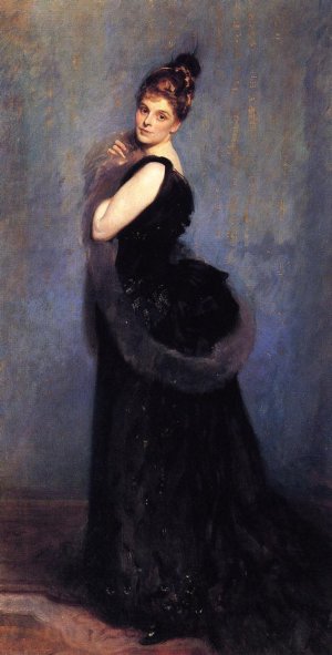 Mrs. George Gribble Oil painting by John Singer Sargent