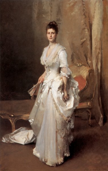 Mrs. Henry White by John Singer Sargent - Hand-Painted Oil Painting Reproduction
