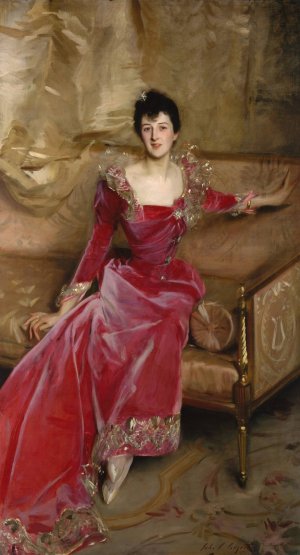 Mrs. Hugh Hammersley  by John Singer Sargent Oil Painting