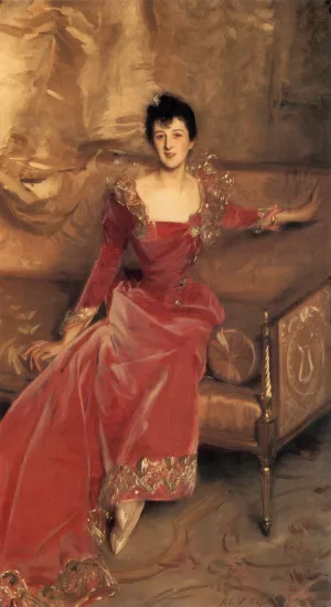 Mrs. Hugh Hammersley by John Singer Sargent - Oil Painting Reproduction
