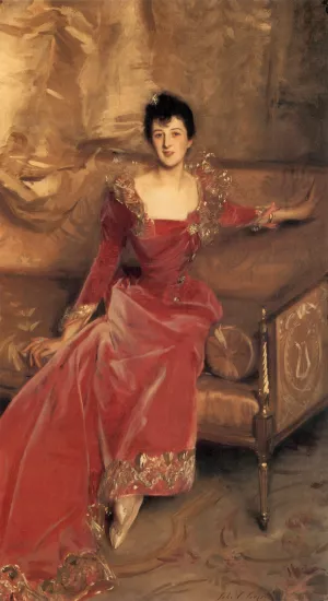 Mrs. Hugh Hammersley by John Singer Sargent Oil Painting