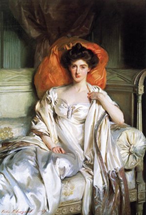 Mrs. Huth Jackson Clara Annabel Caroline Grant Duff Oil painting by John Singer Sargent