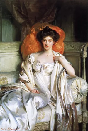 Mrs. Huth Jackson Clara Annabel Caroline Grant Duff by John Singer Sargent Oil Painting