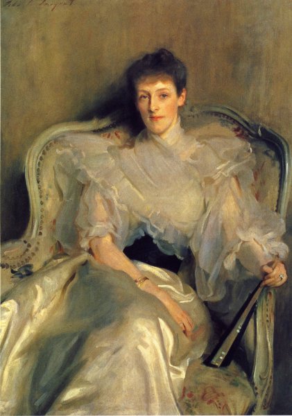 Mrs. Ian Hamilton Jean Muir by John Singer Sargent - Hand-Painted Oil Painting Reproduction