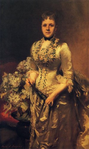Mrs. Jacob Wandell by John Singer Sargent Oil Painting