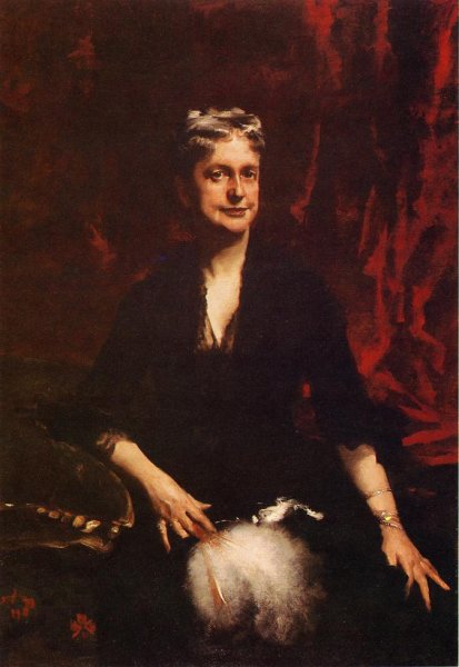 Mrs. John Joseph Townsend Catherine Rebecca Bronson by John Singer Sargent - Hand-Painted Oil Painting Reproduction